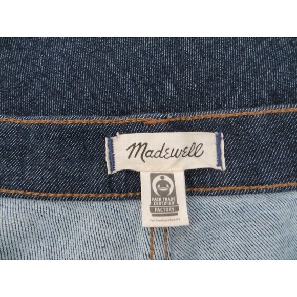 NEW! Madewell The Perfect Vintage Flare Jean Wrenford Wash Blue SZ 33 - Picture 11 of 13